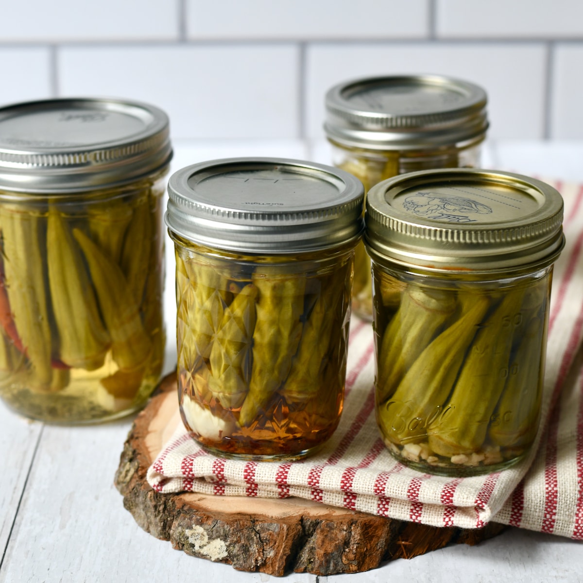Make Your Own Crisp Southern Pickled Okra Recipe